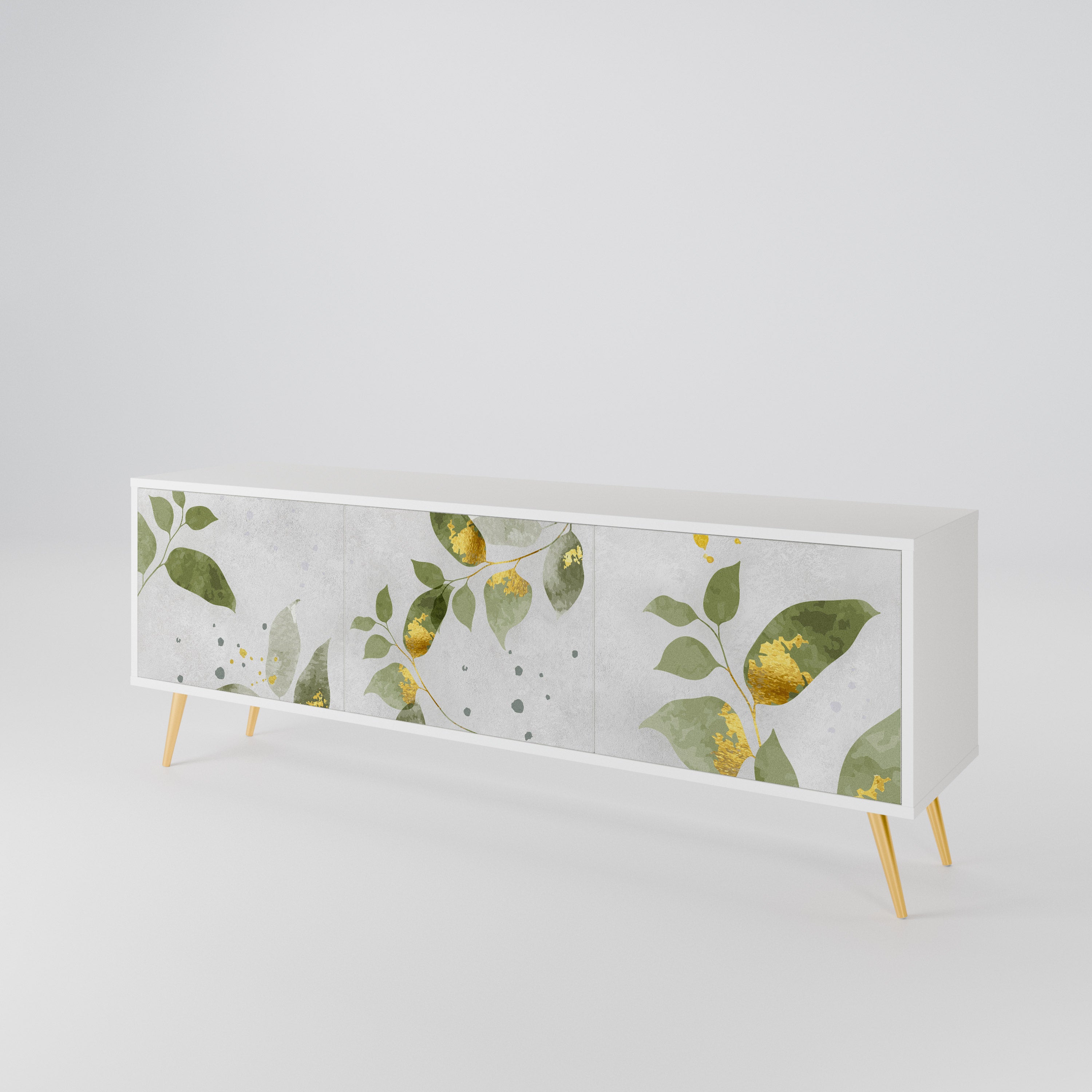 ELEGANT BOTANICS Έπιπλο τηλεόρασης 3-θυρών
