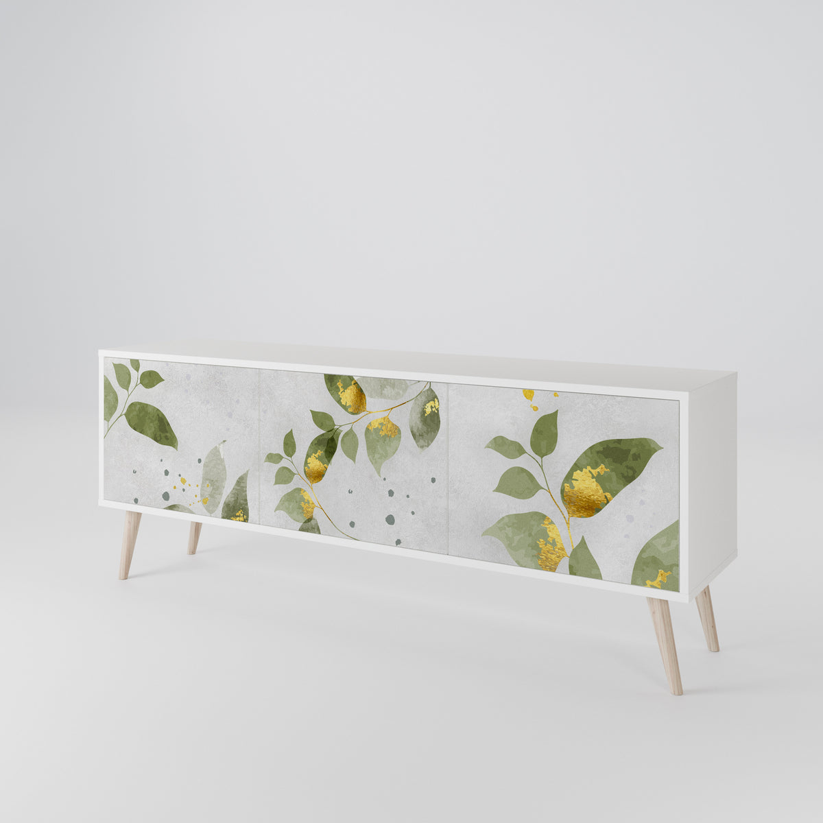ELEGANT BOTANICS Έπιπλο τηλεόρασης 3-θυρών
