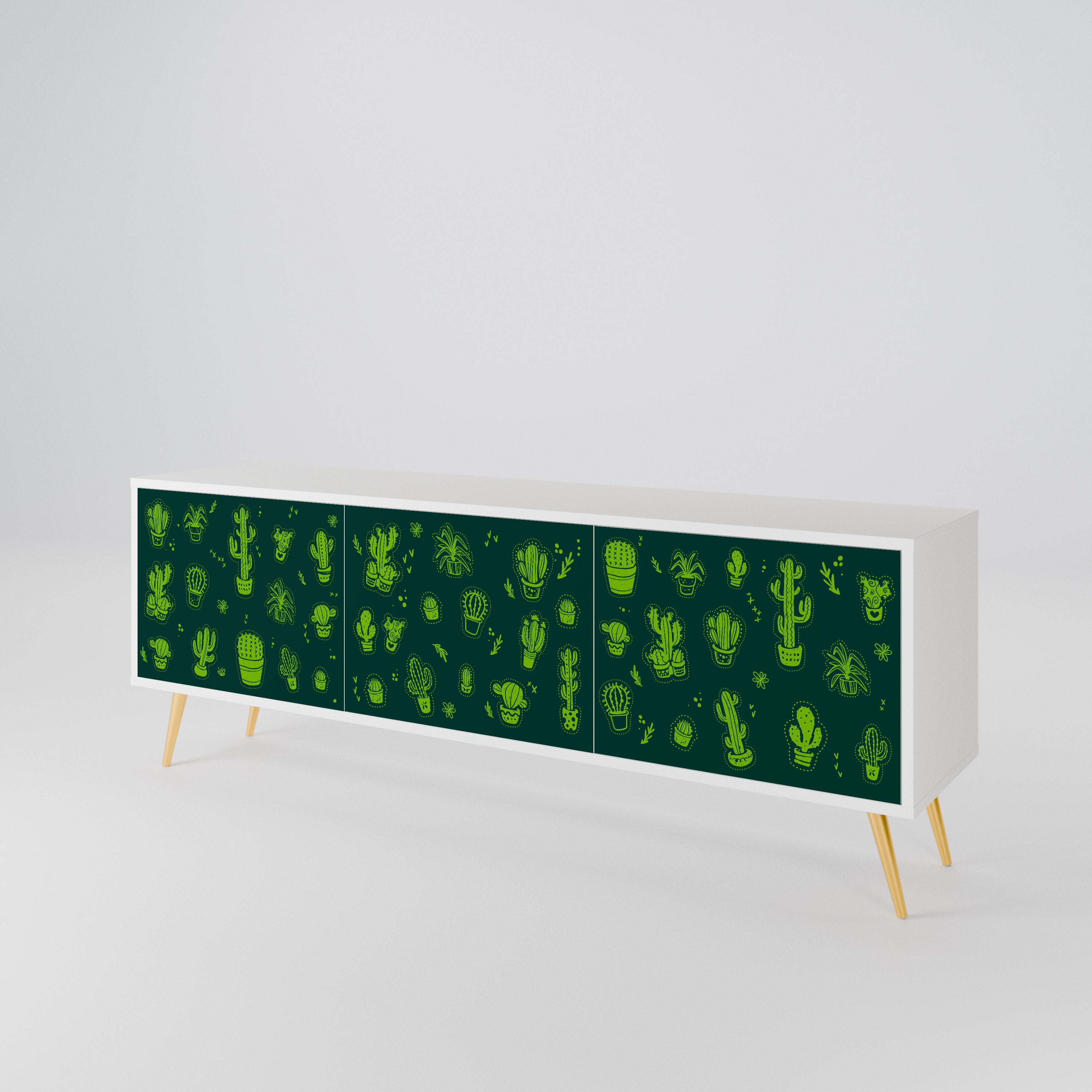 DESERT GREEN Έπιπλο τηλεόρασης 3-θυρών