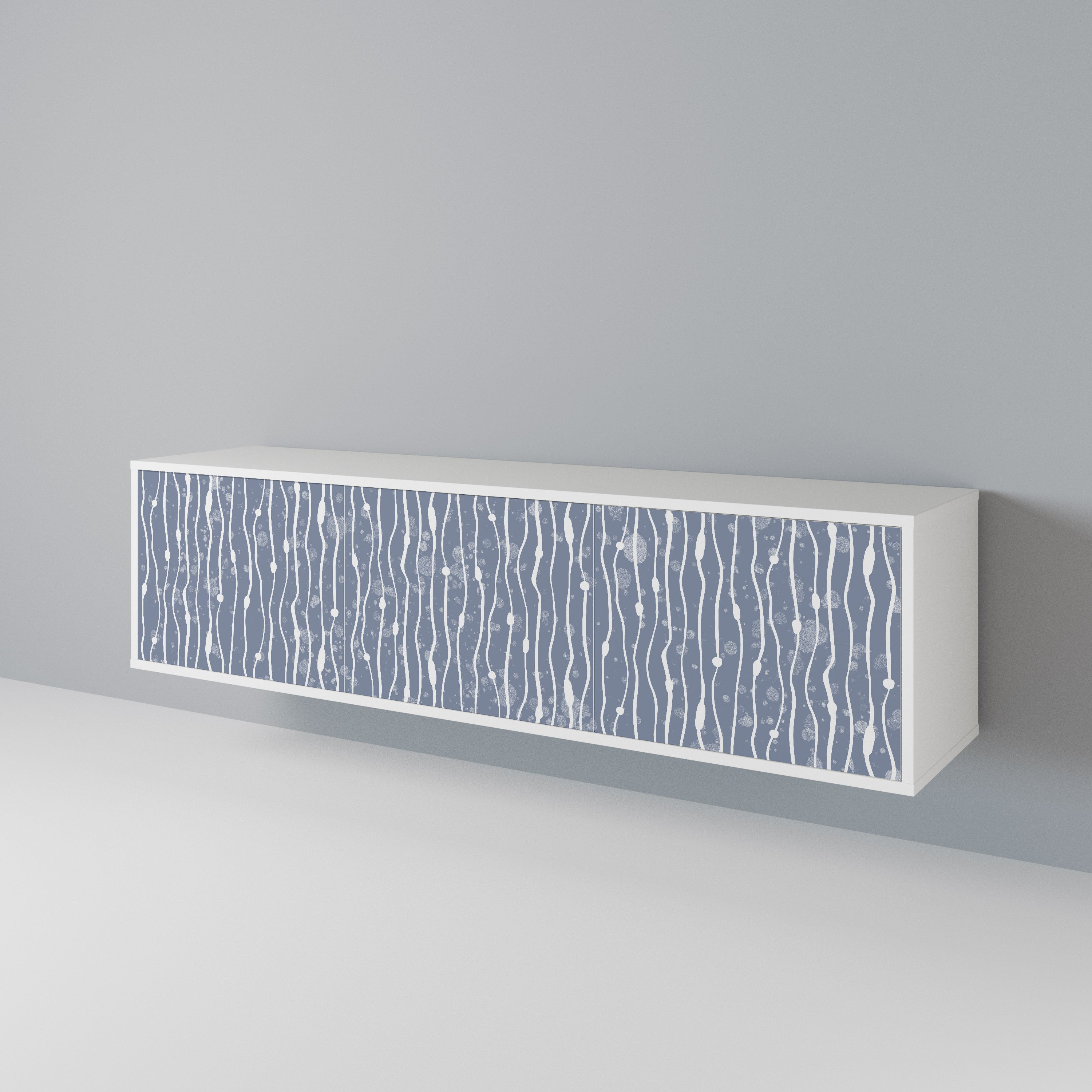 GRAPHITE RAIN Έπιπλο τηλεόρασης 3-θυρών