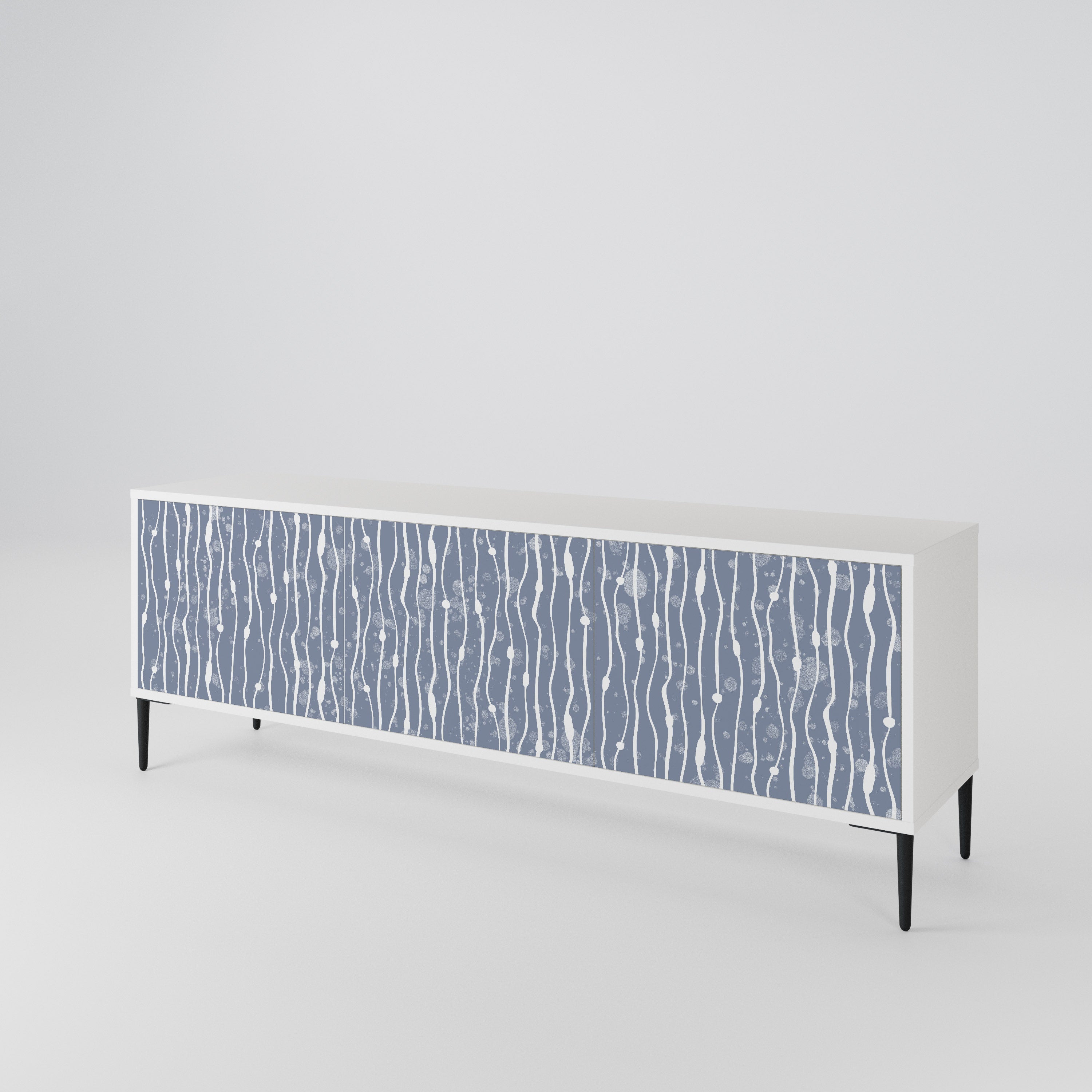 GRAPHITE RAIN Έπιπλο τηλεόρασης 3-θυρών