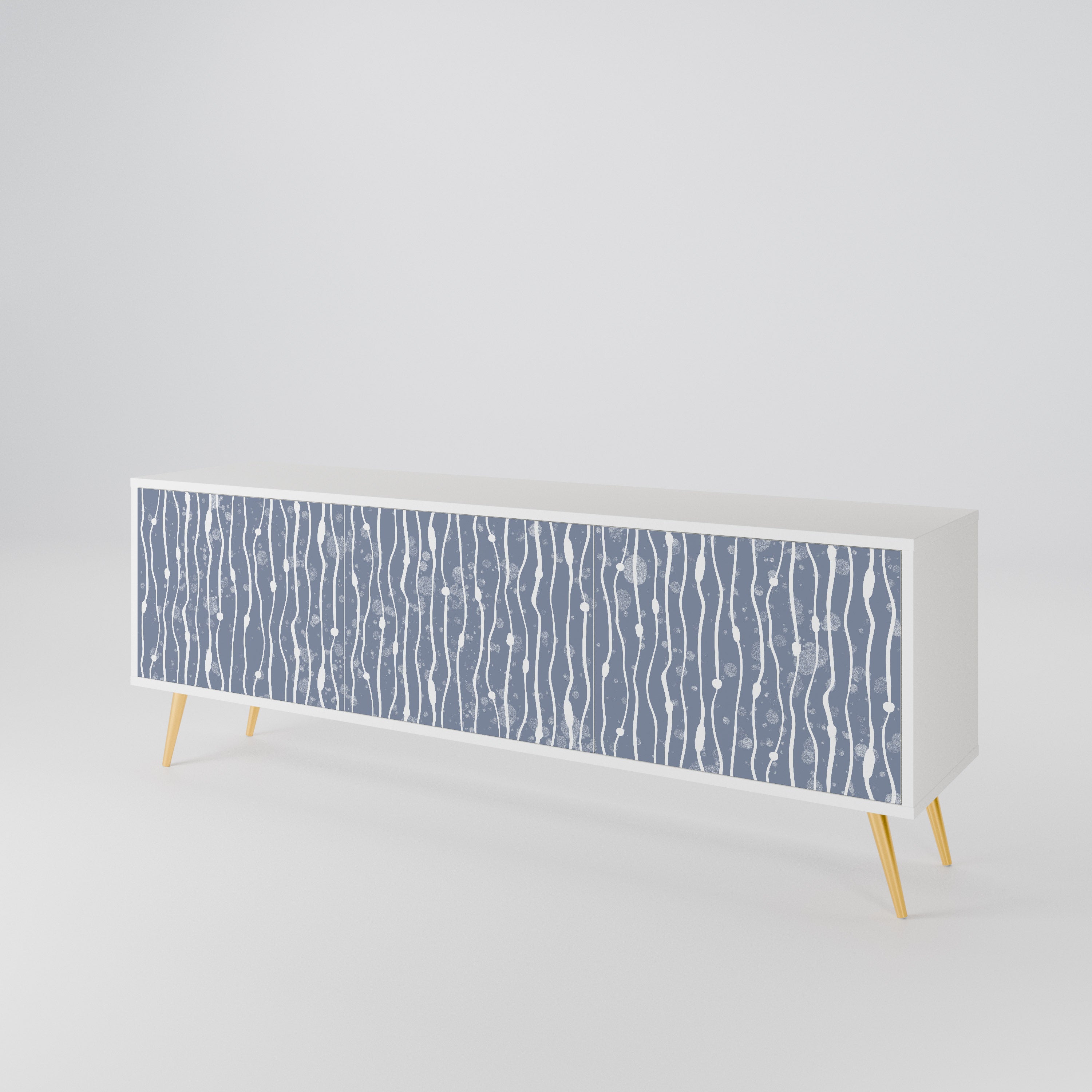GRAPHITE RAIN Έπιπλο τηλεόρασης 3-θυρών