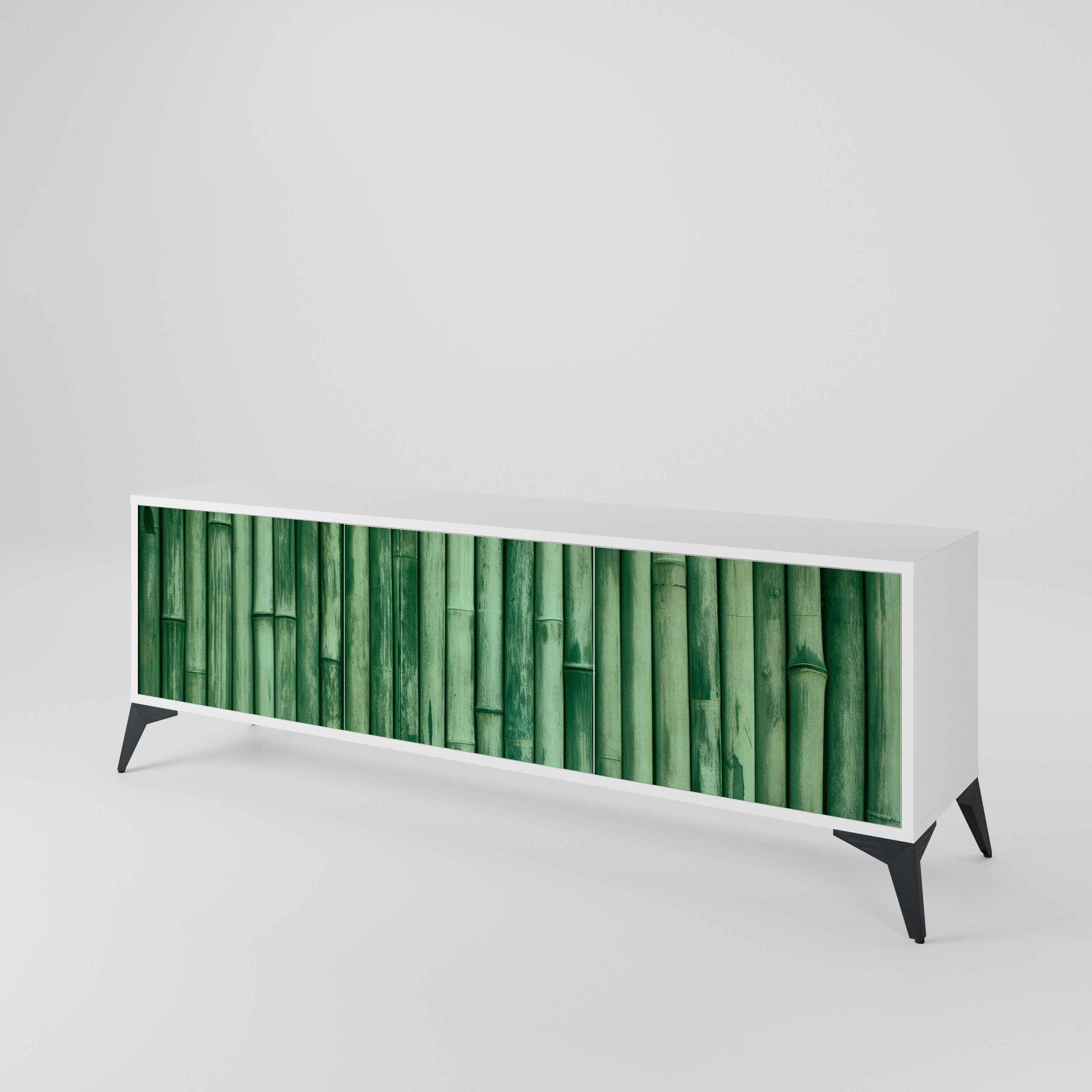 NATURAL GREEN Έπιπλο τηλεόρασης 3-θυρών