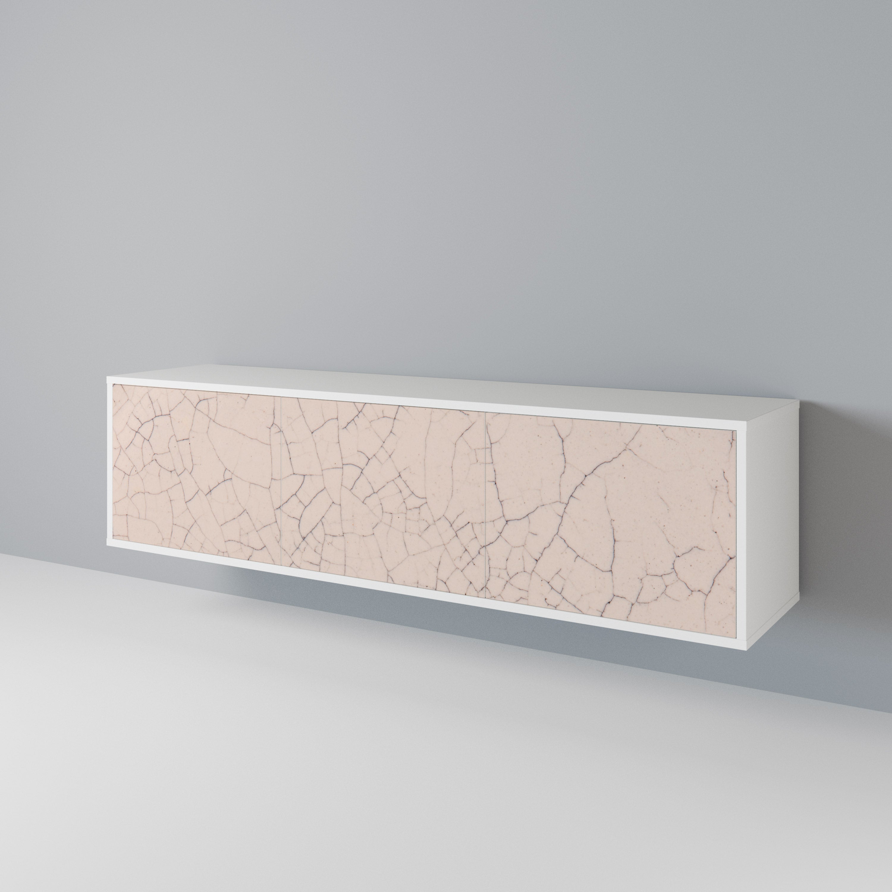CERAMIC TEXTURE Έπιπλο τηλεόρασης 3-θυρών