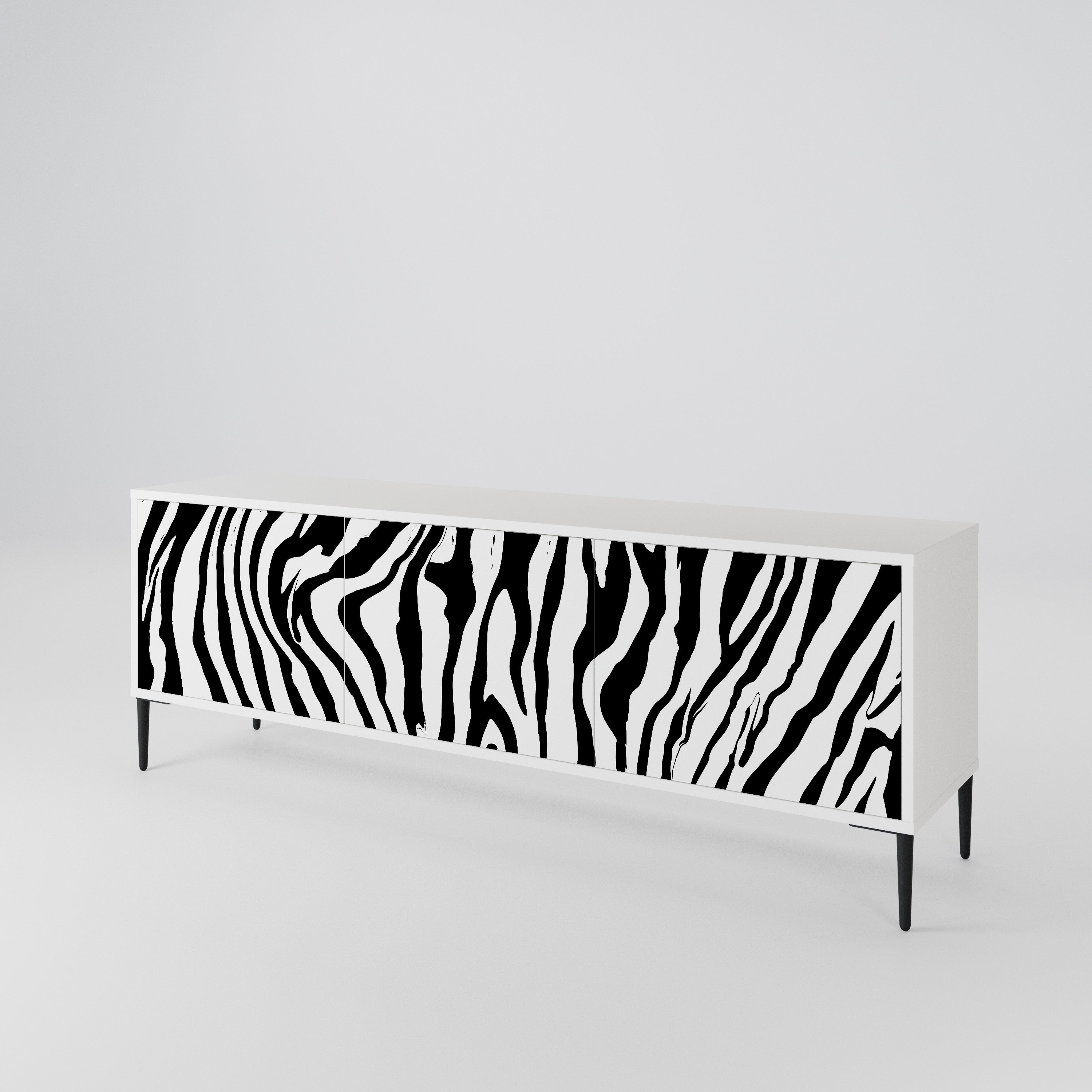 SPLENDID ZEBRA Έπιπλο τηλεόρασης 3-θυρών