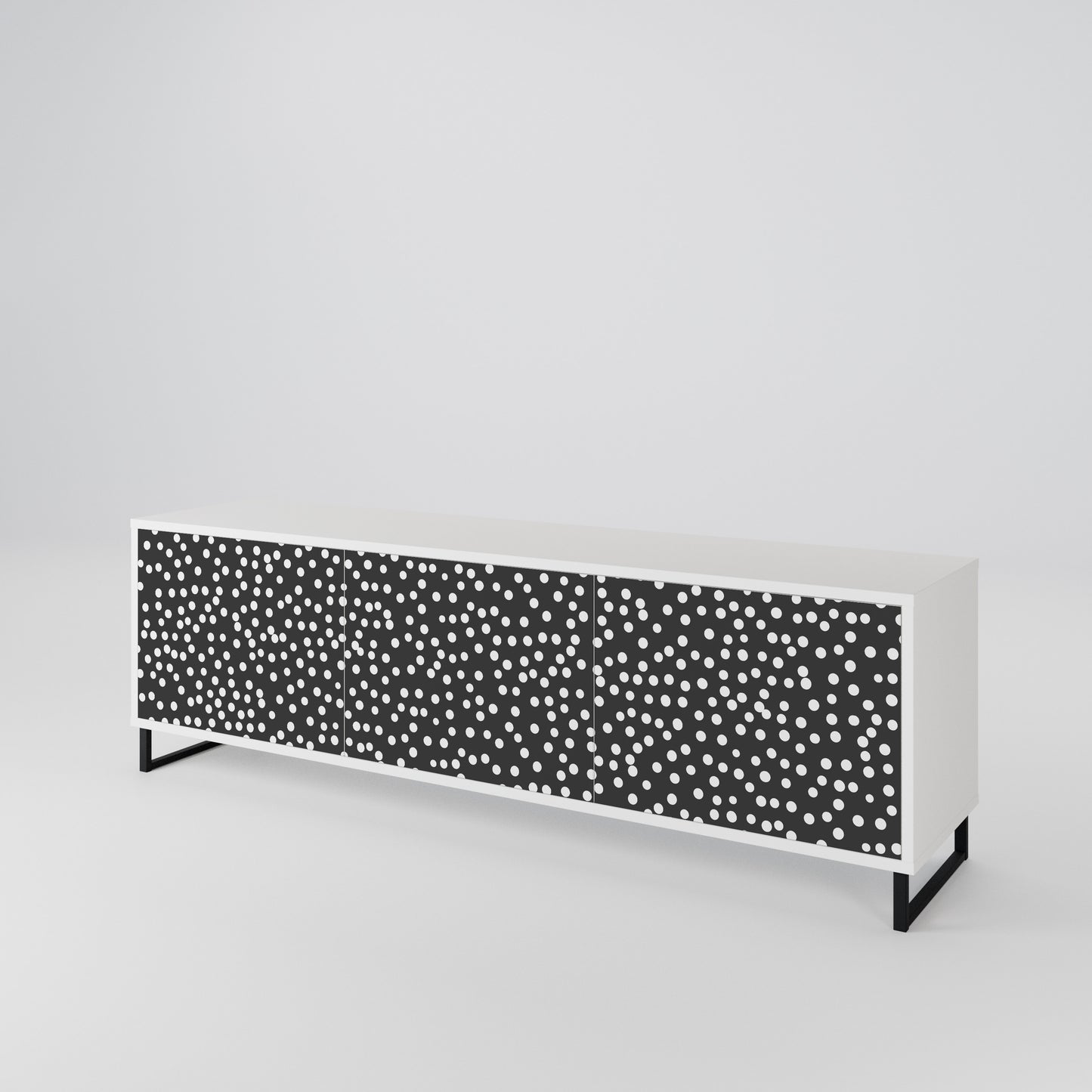BLINDING LIGHTS 3-Door TV Cabinet