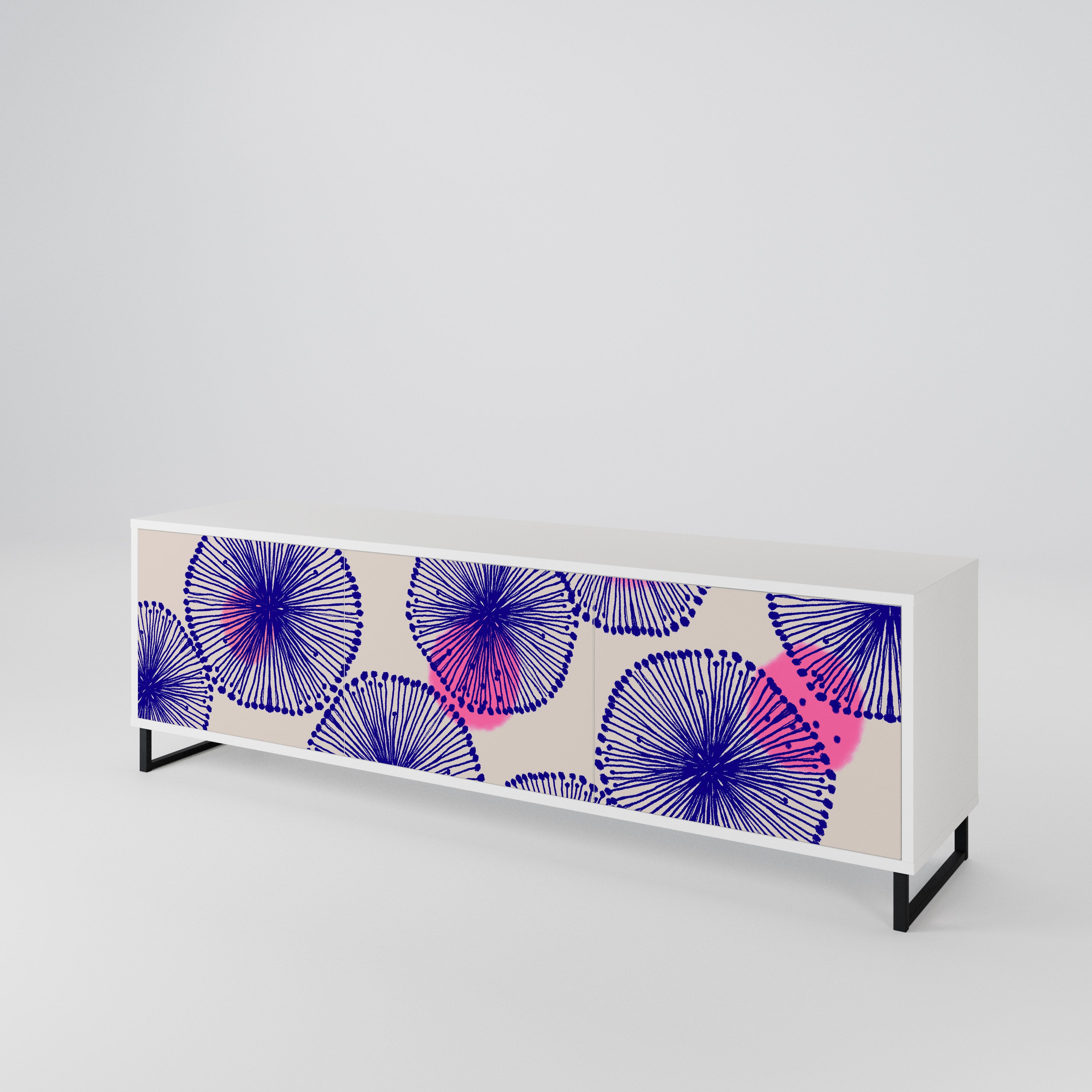 MAGIC NATURE 3-Door TV Cabinet