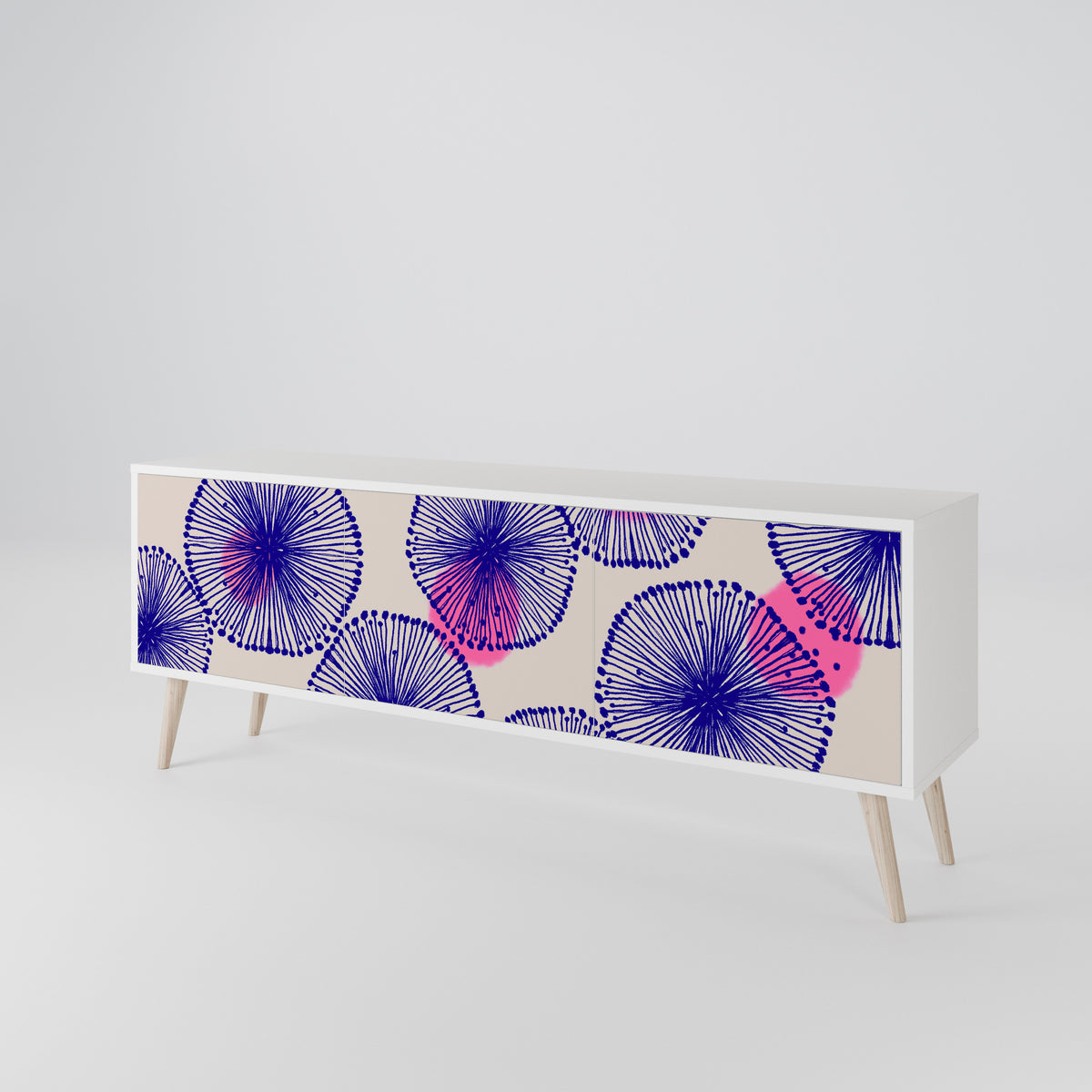 MAGIC NATURE 3-Door TV Cabinet