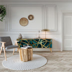 THE LABYRINTH OF GOLD 3-Door TV Cabinet