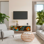 GEODE GLIMMER 3-Door TV Cabinet