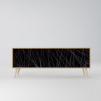 SHIMMER SPIDERGRAM 3-Door TV Cabinet