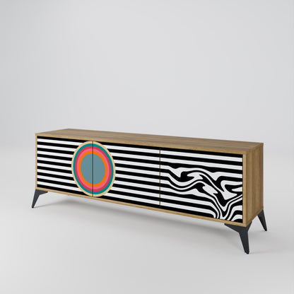 SPECTRA SHOWCASE Έπιπλο τηλεόρασης 3-θυρών
