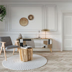 DELICATE MEMENTO 3-Door TV Cabinet
