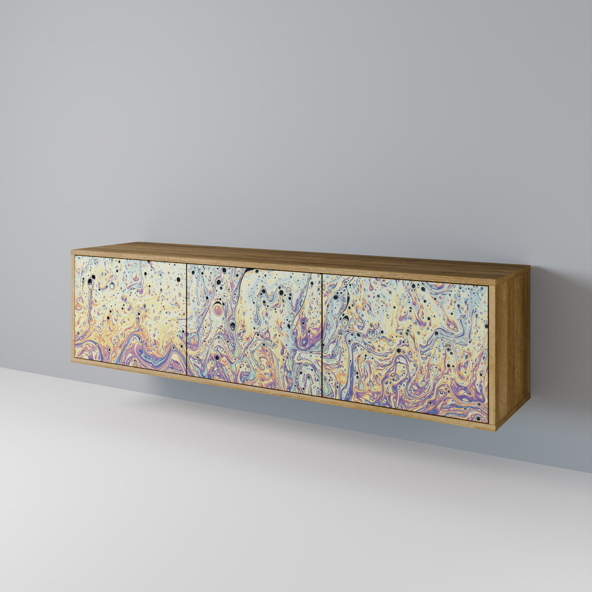 MOSAIC OF COLORS Έπιπλο τηλεόρασης 3-θυρών
