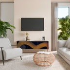 HOLLOW TIME 3-Door TV Cabinet