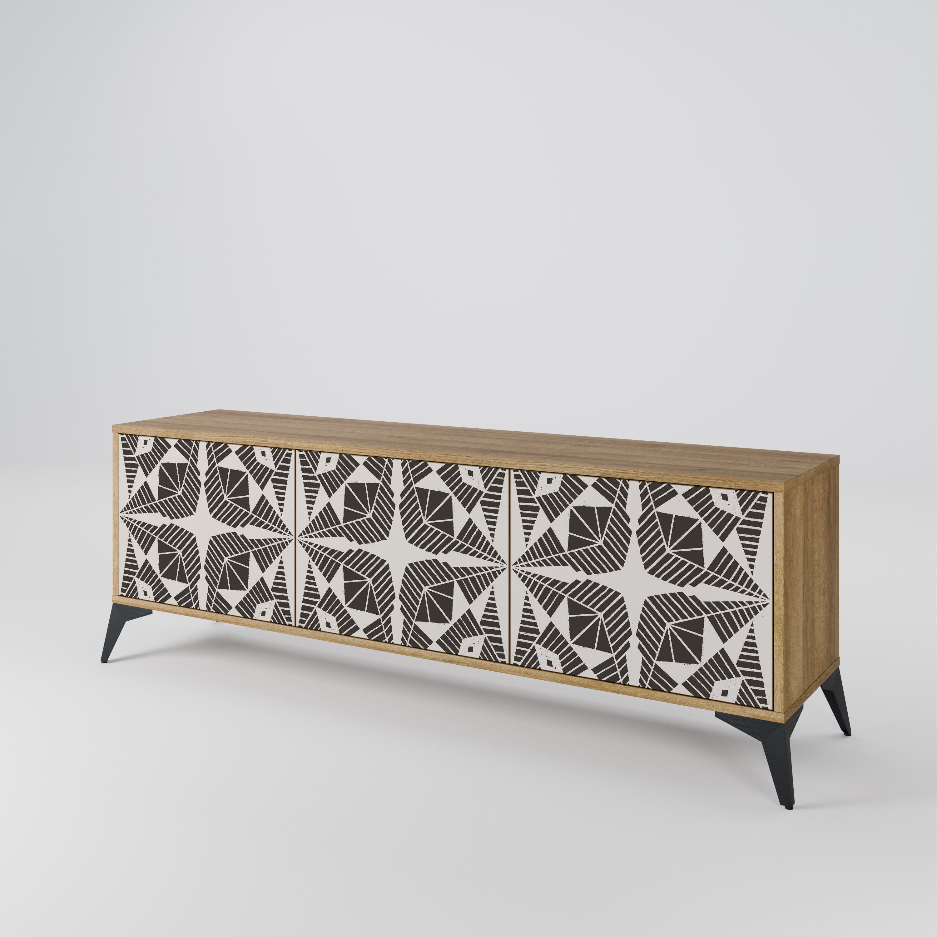 MONOCHROME NEXUS 3-Door TV Cabinet