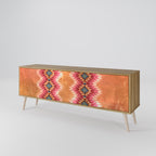INDIAN FOLK 3-Door TV Cabinet