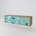 PATHS TO HAPPINESS 3-Door TV Cabinet