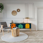 TOGETHER BUT SEPARATELY 3-Door TV Cabinet