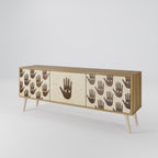 SEE MORE 3-Door TV Cabinet