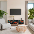 IMAGINARY BLOSSOM 3-Door TV Cabinet