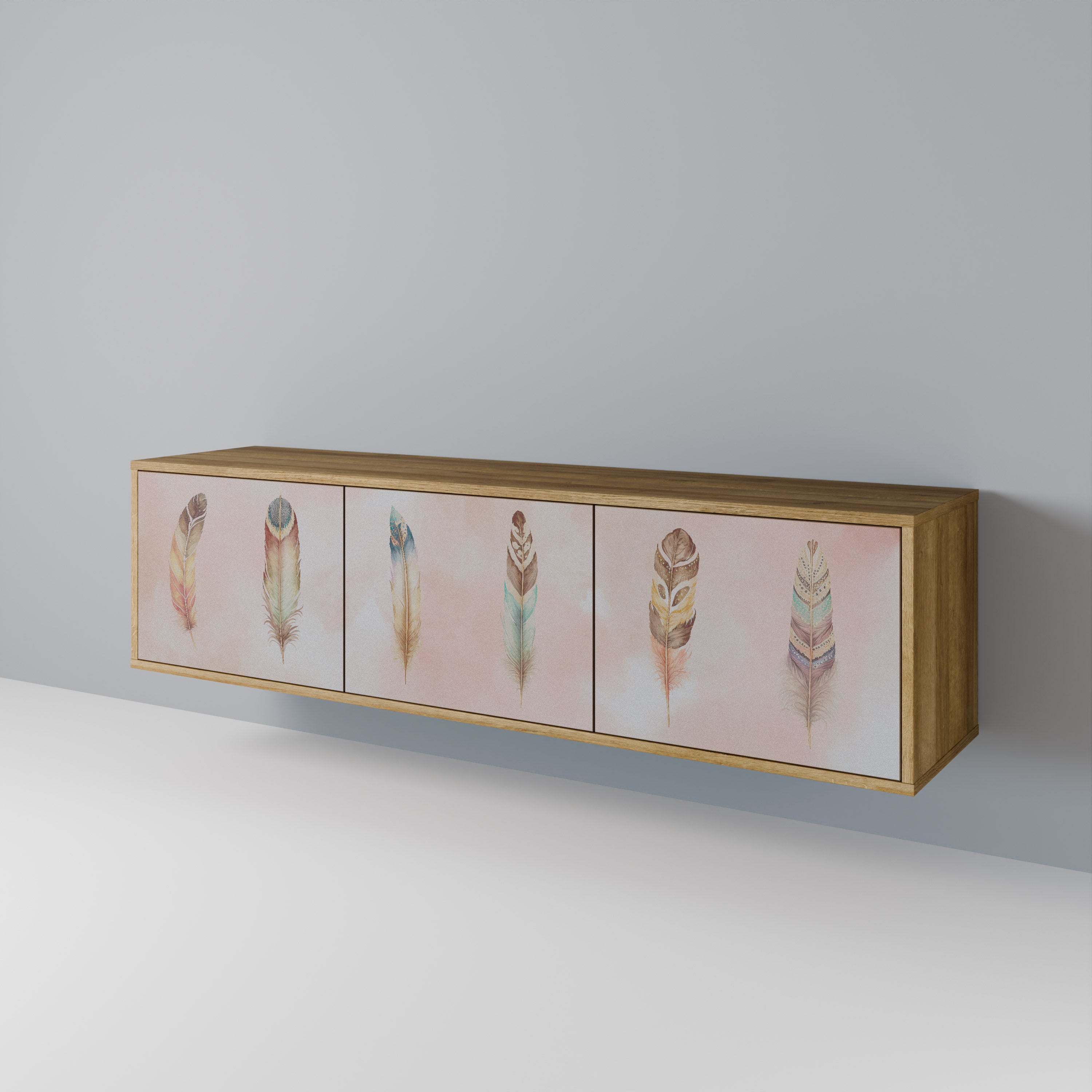 THE DELIQUESCE 3-Door TV Cabinet
