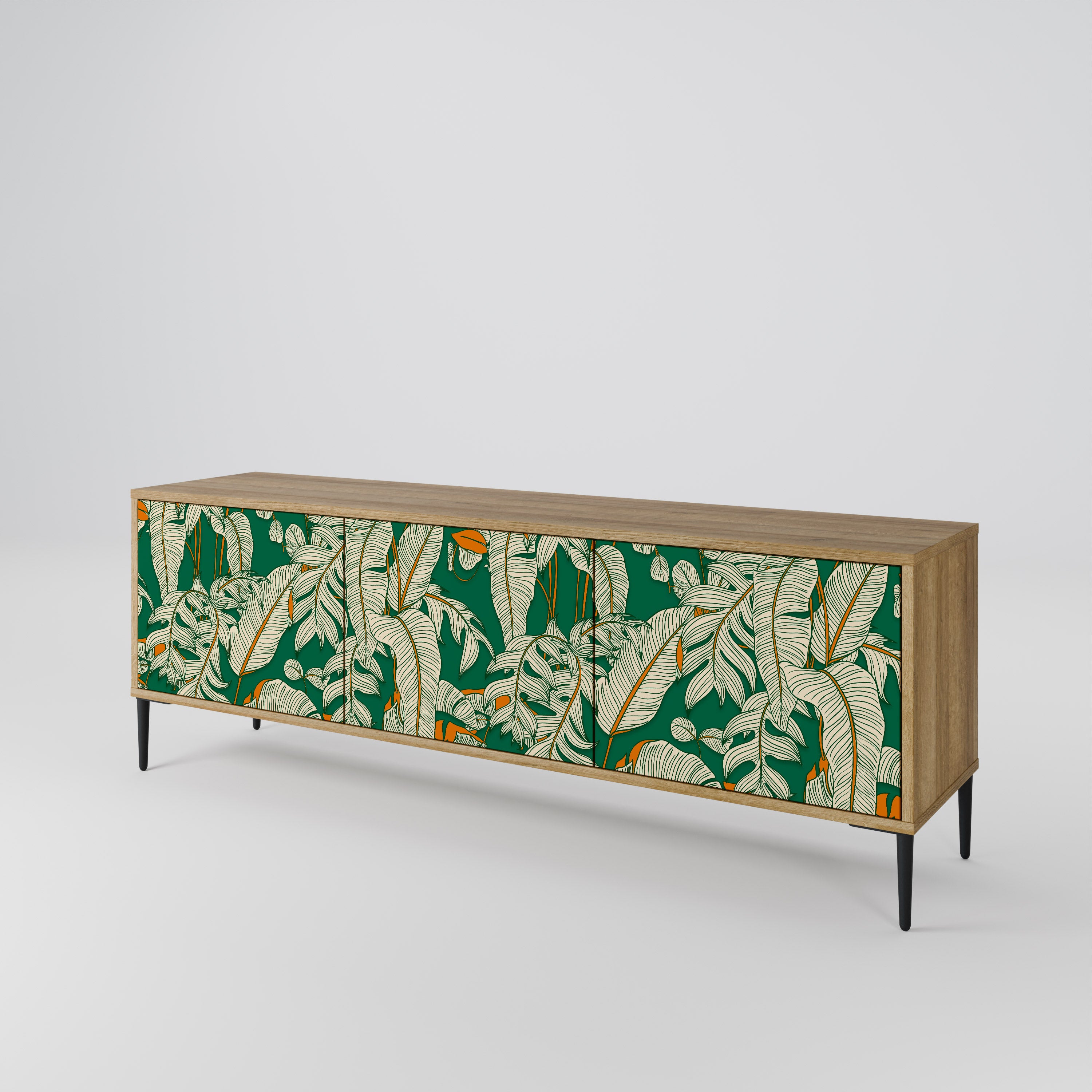 VERDANT PLEASURES 3-Door TV Cabinet