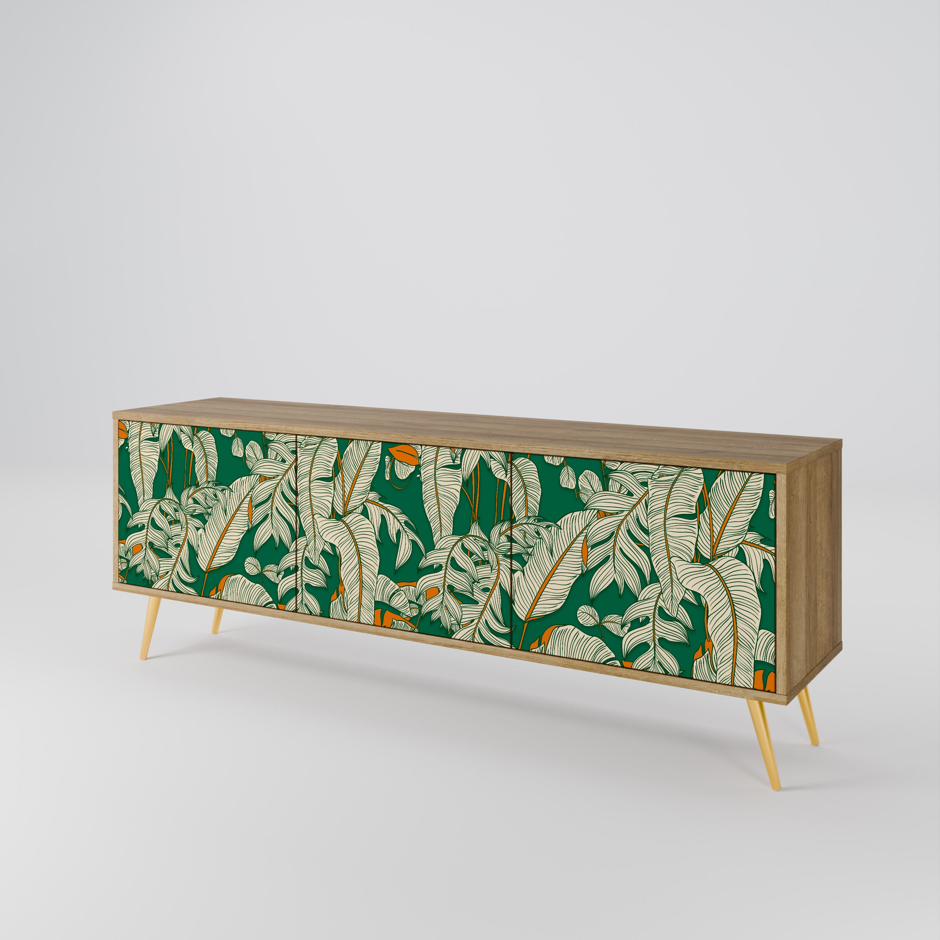 VERDANT PLEASURES 3-Door TV Cabinet