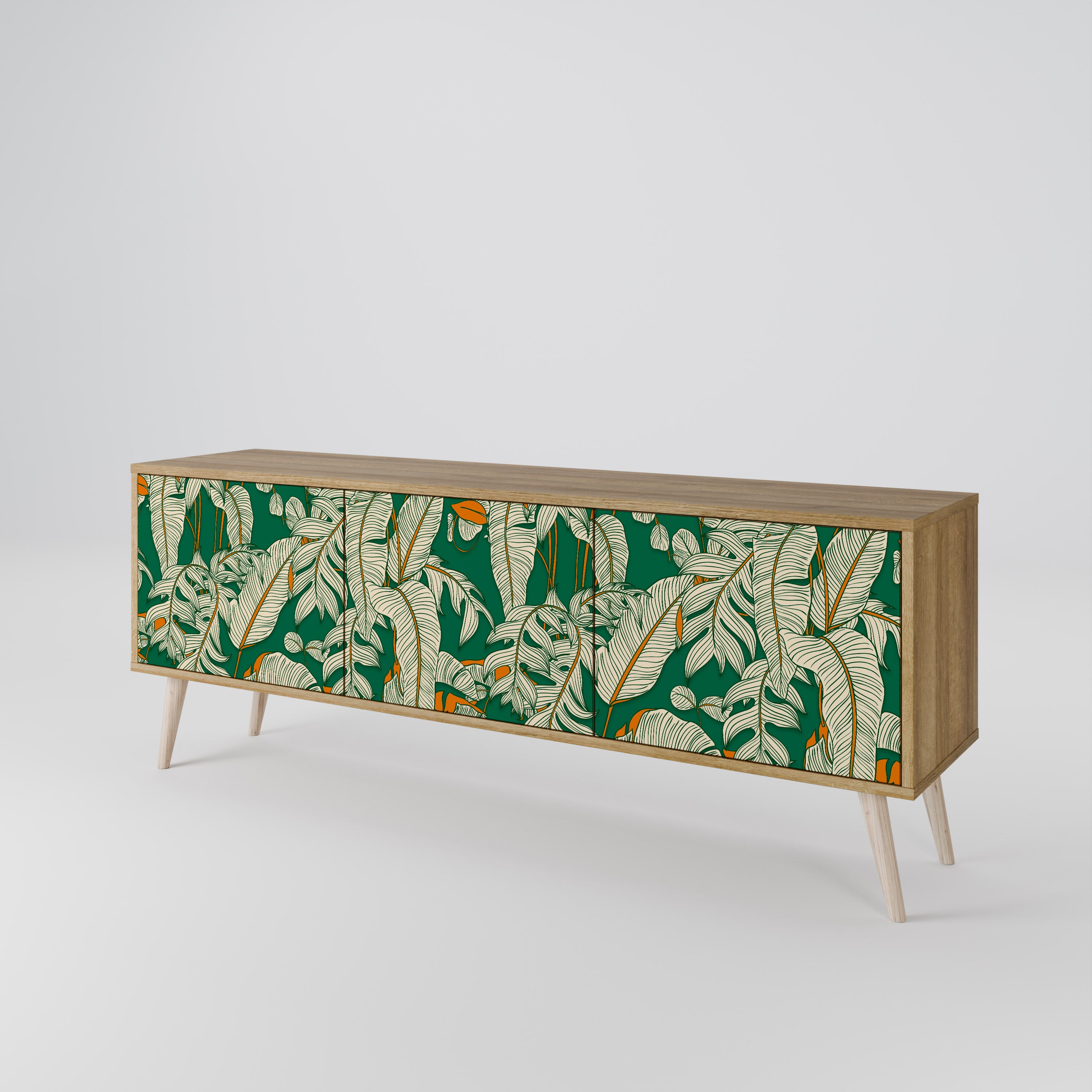 VERDANT PLEASURES 3-Door TV Cabinet
