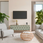 LEAVES ON GREEN 3-Door TV Cabinet