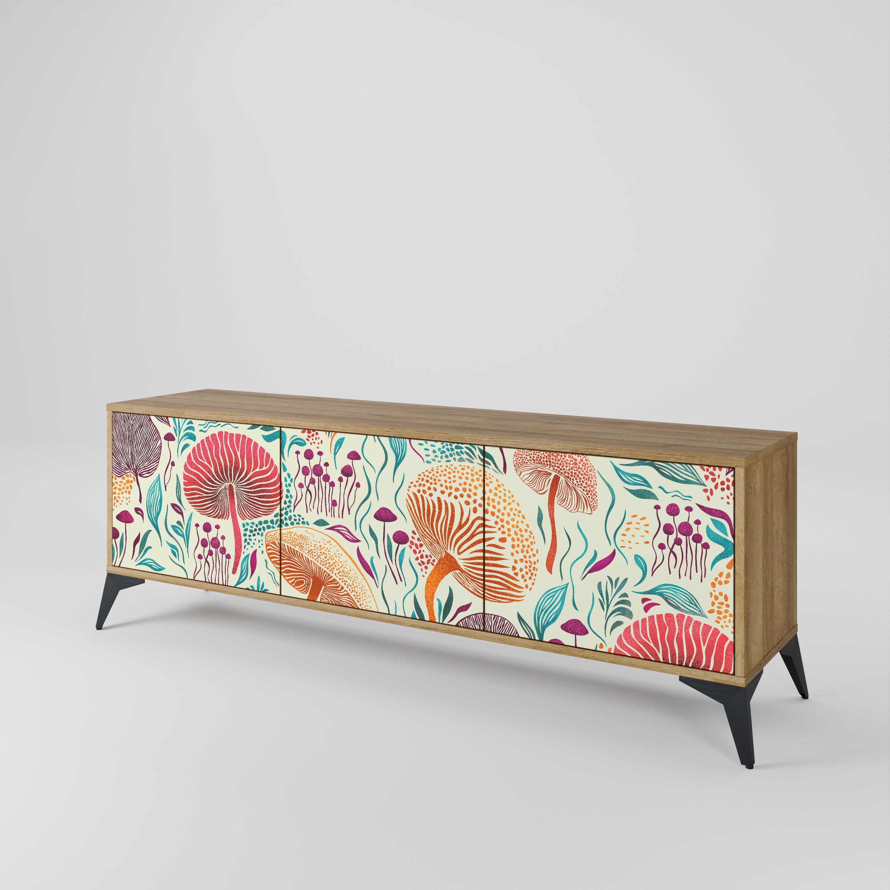 FUNGUS FANTASY 3-Door TV Cabinet