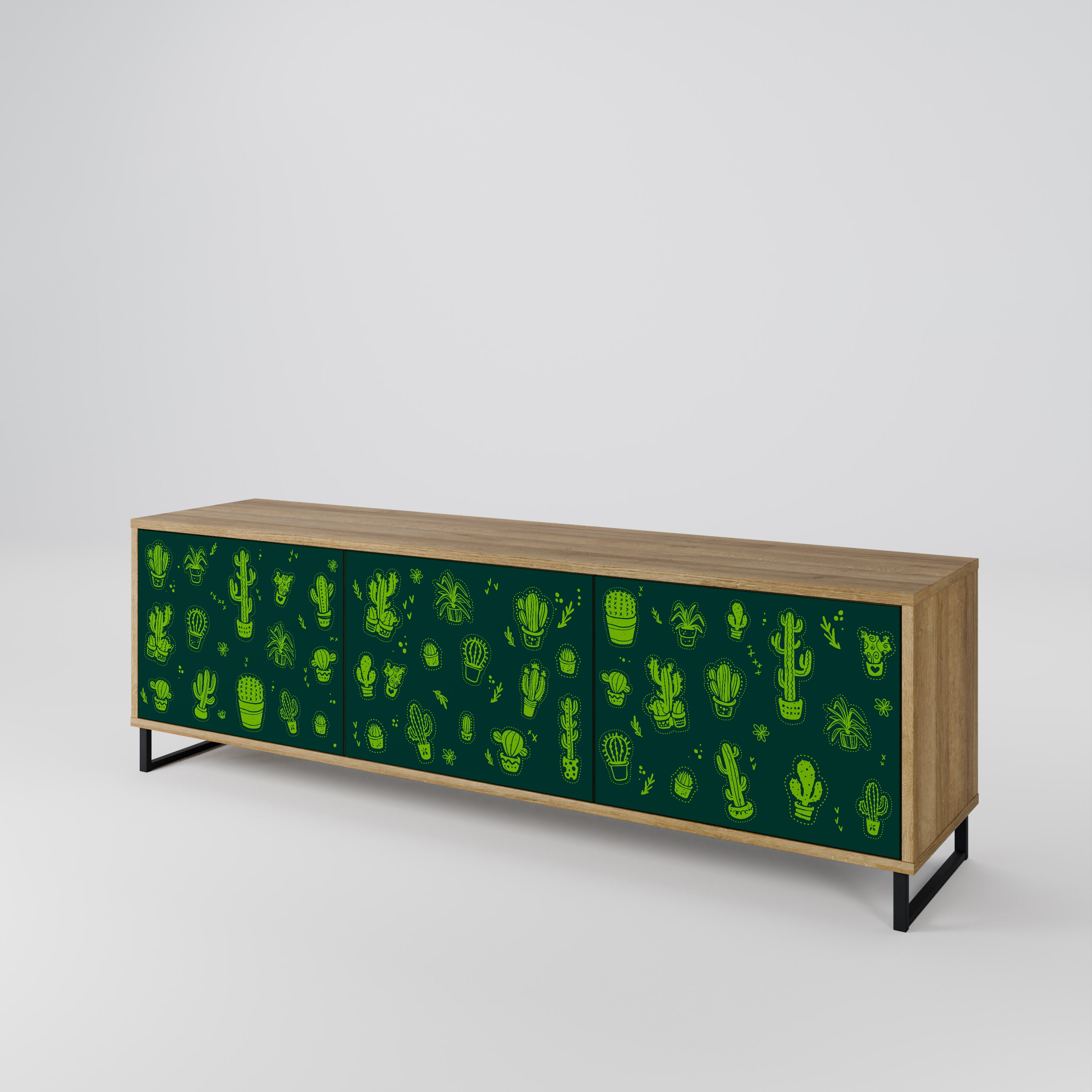 DESERT GREEN Έπιπλο τηλεόρασης 3-θυρών