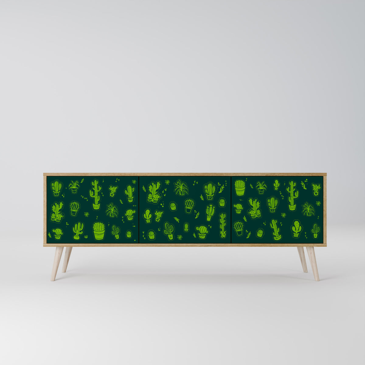 DESERT GREEN Έπιπλο τηλεόρασης 3-θυρών