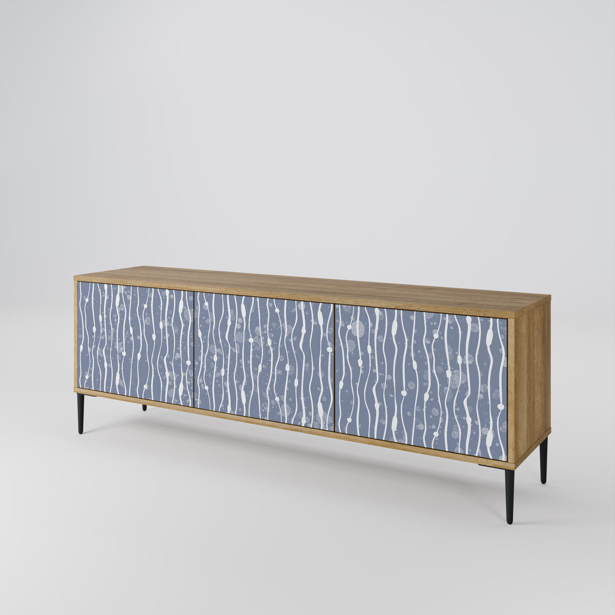 GRAPHITE RAIN Έπιπλο τηλεόρασης 3-θυρών