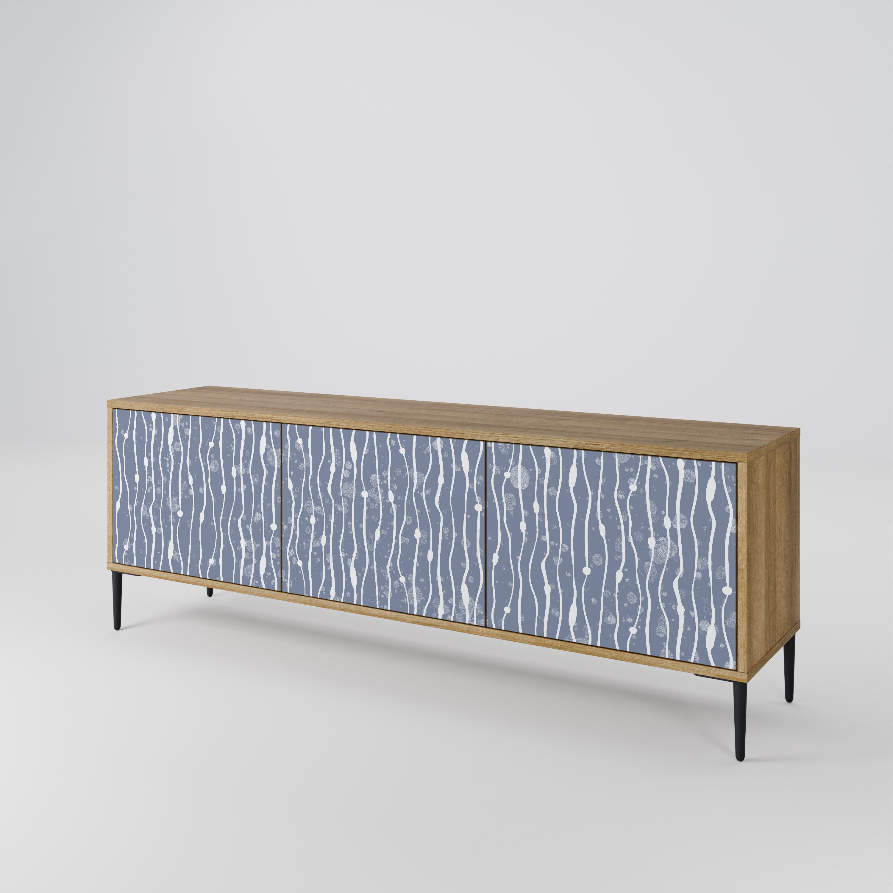 GRAPHITE RAIN Έπιπλο τηλεόρασης 3-θυρών