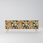 TESSELATE TREASURES 3-Door TV Cabinet