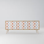 HAZY NOSTALGIA 3-Door TV Cabinet