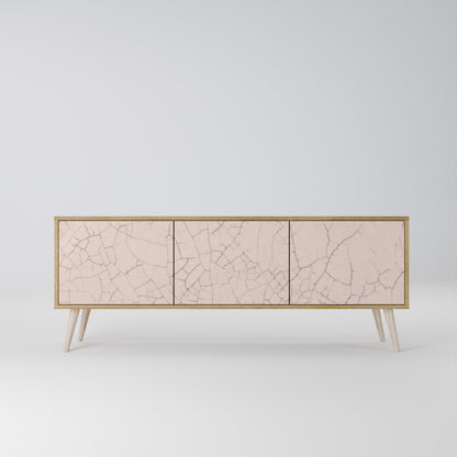 CERAMIC TEXTURE Έπιπλο τηλεόρασης 3-θυρών
