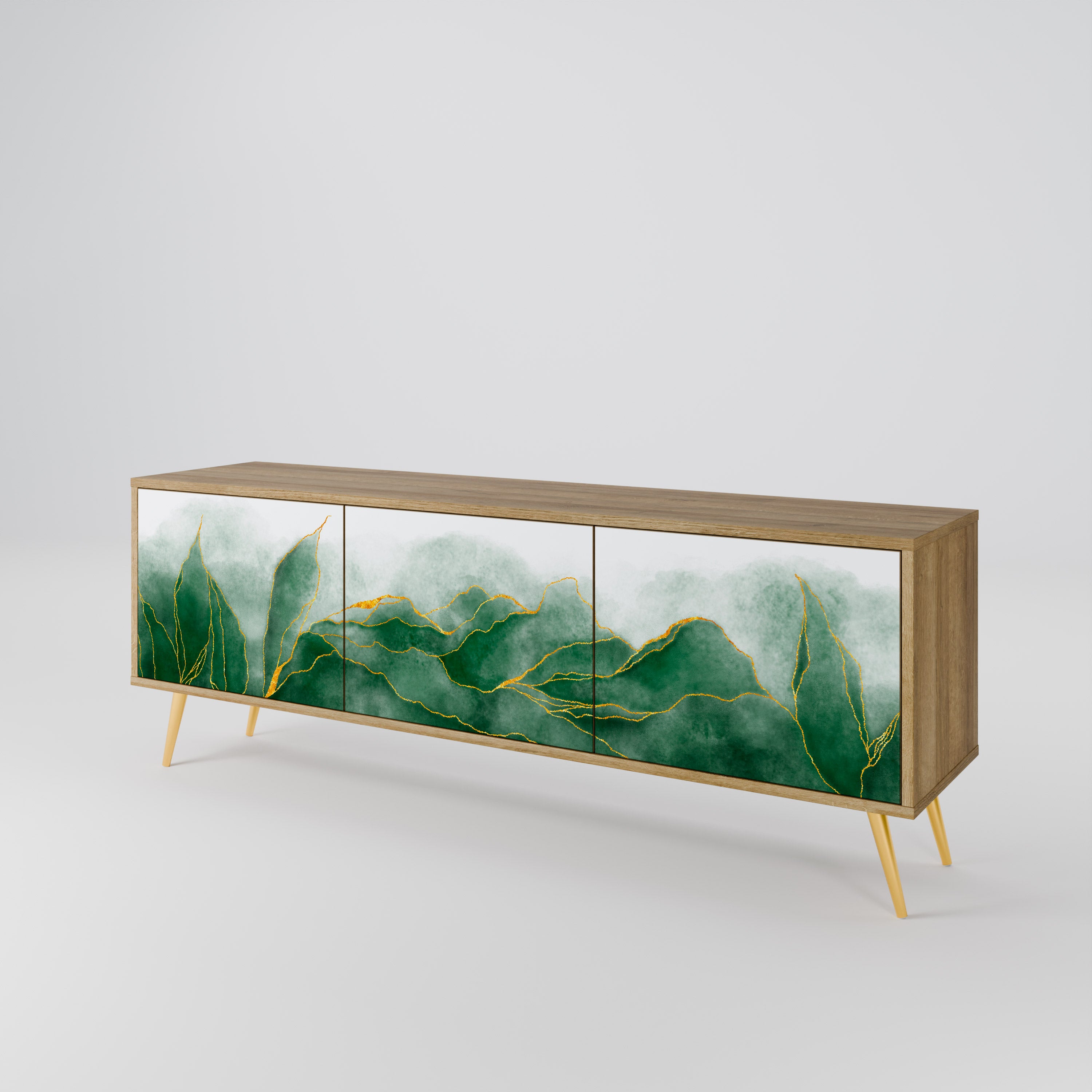 EXPENSIVE NATURE Έπιπλο τηλεόρασης 3-θυρών