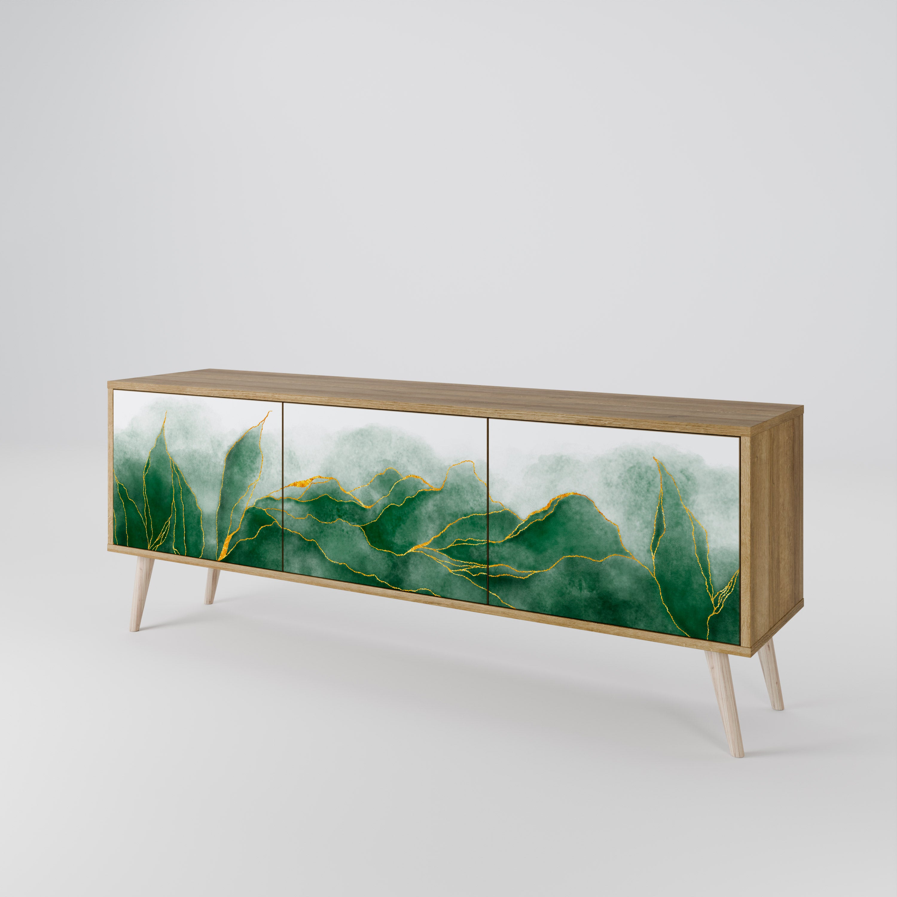 EXPENSIVE NATURE Έπιπλο τηλεόρασης 3-θυρών