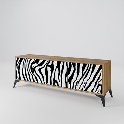 SPLENDID ZEBRA Έπιπλο τηλεόρασης 3-θυρών