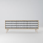 NIGHTY MELODIES 3-Door TV Cabinet