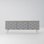 GLOOMY HOST 3-Door TV Cabinet