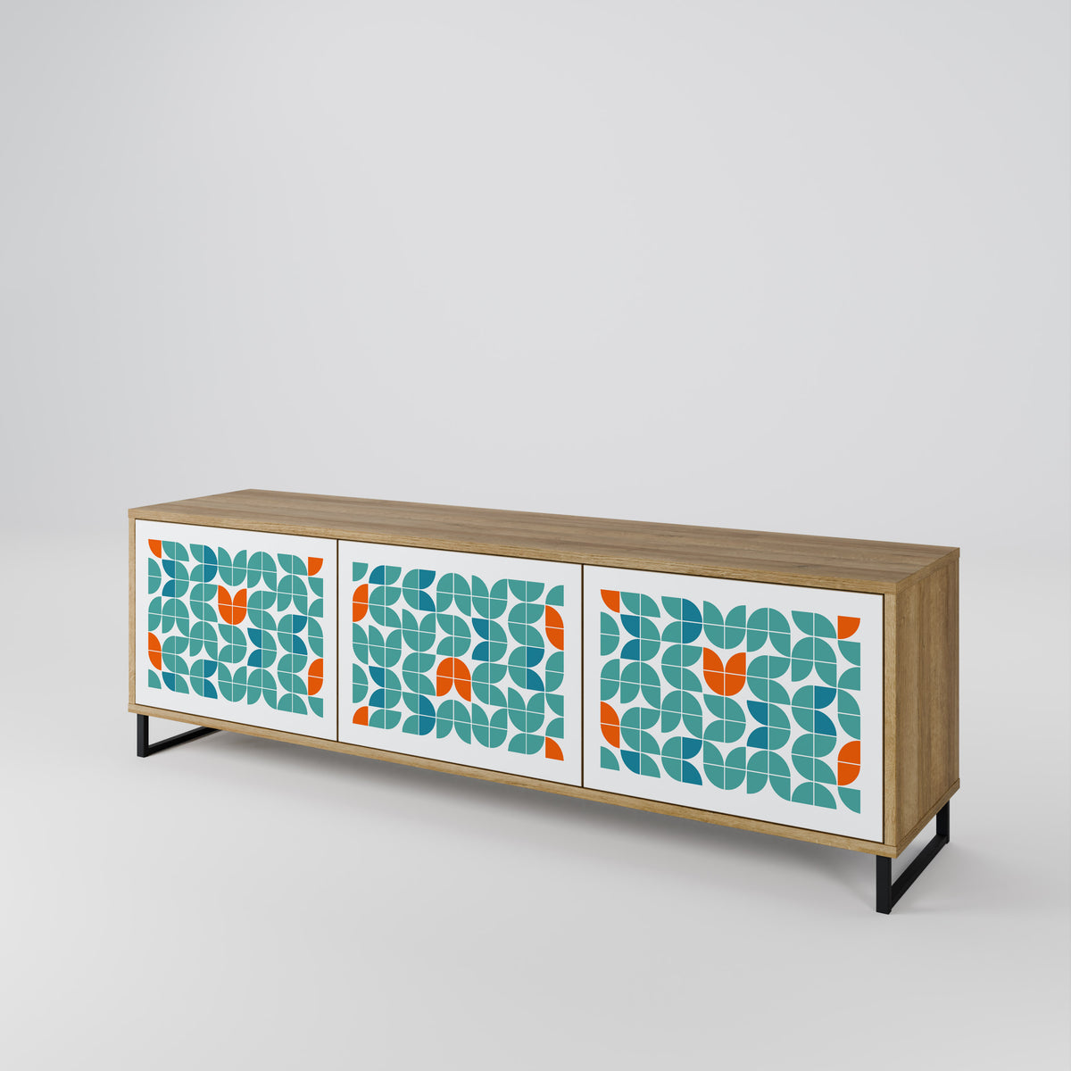 BE THE CHANGE Έπιπλο τηλεόρασης 3-θυρών