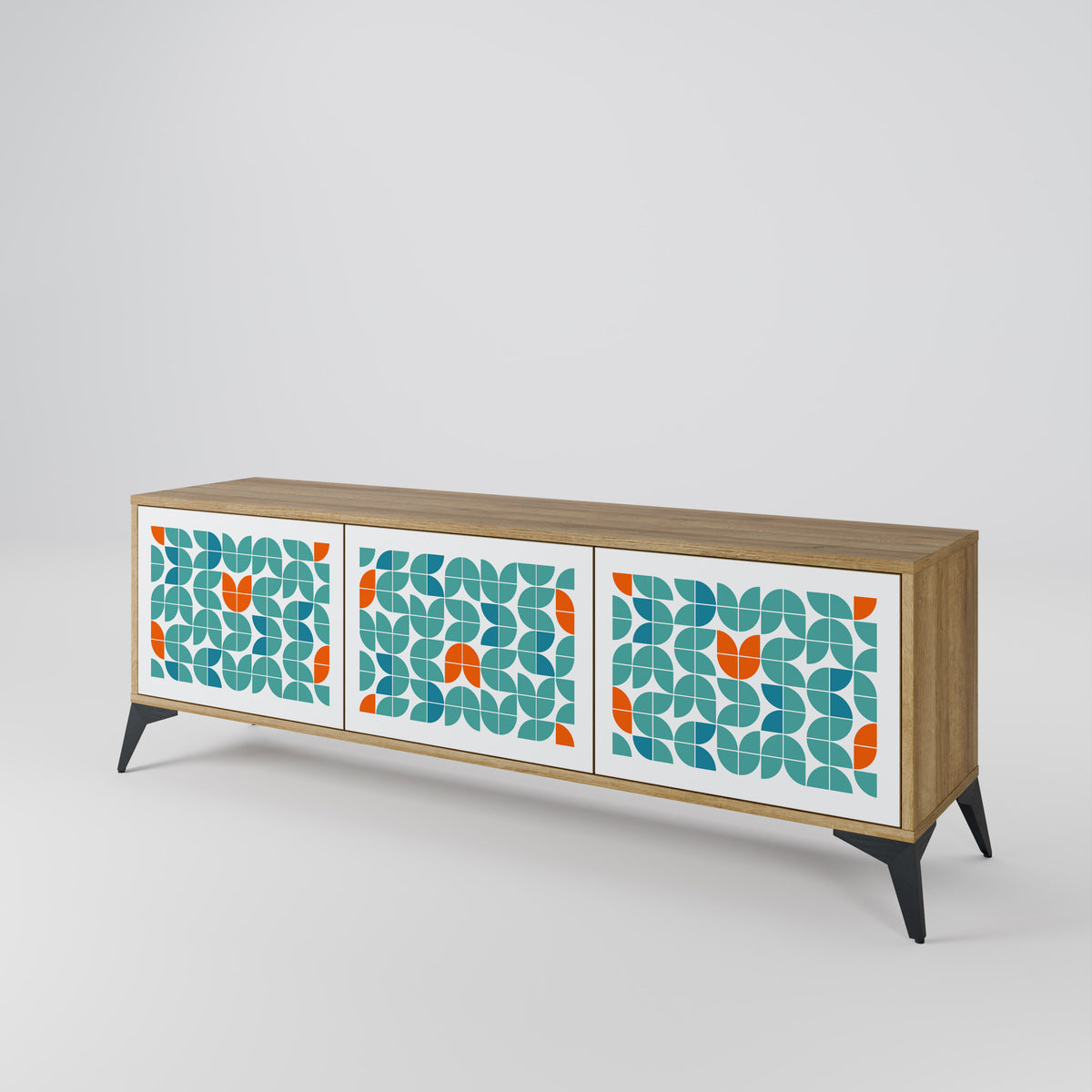 BE THE CHANGE Έπιπλο τηλεόρασης 3-θυρών