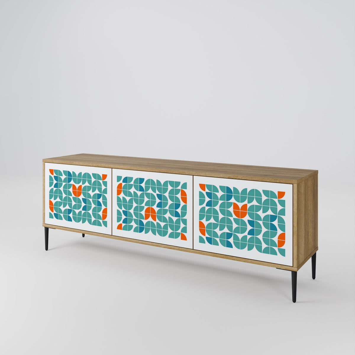 BE THE CHANGE Έπιπλο τηλεόρασης 3-θυρών