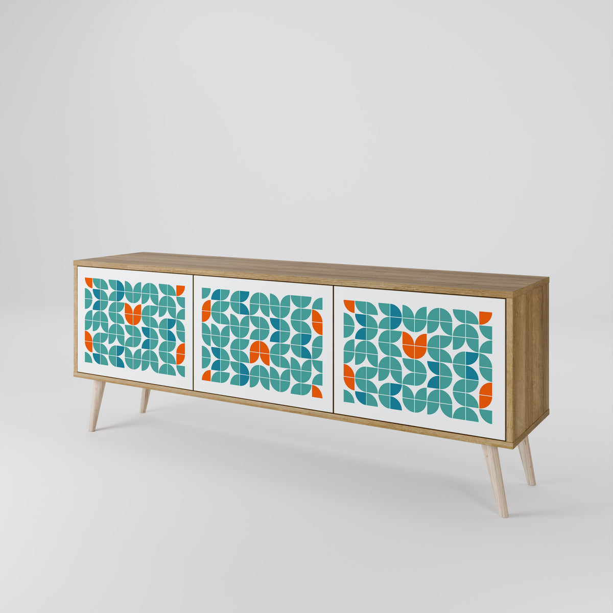 BE THE CHANGE Έπιπλο τηλεόρασης 3-θυρών