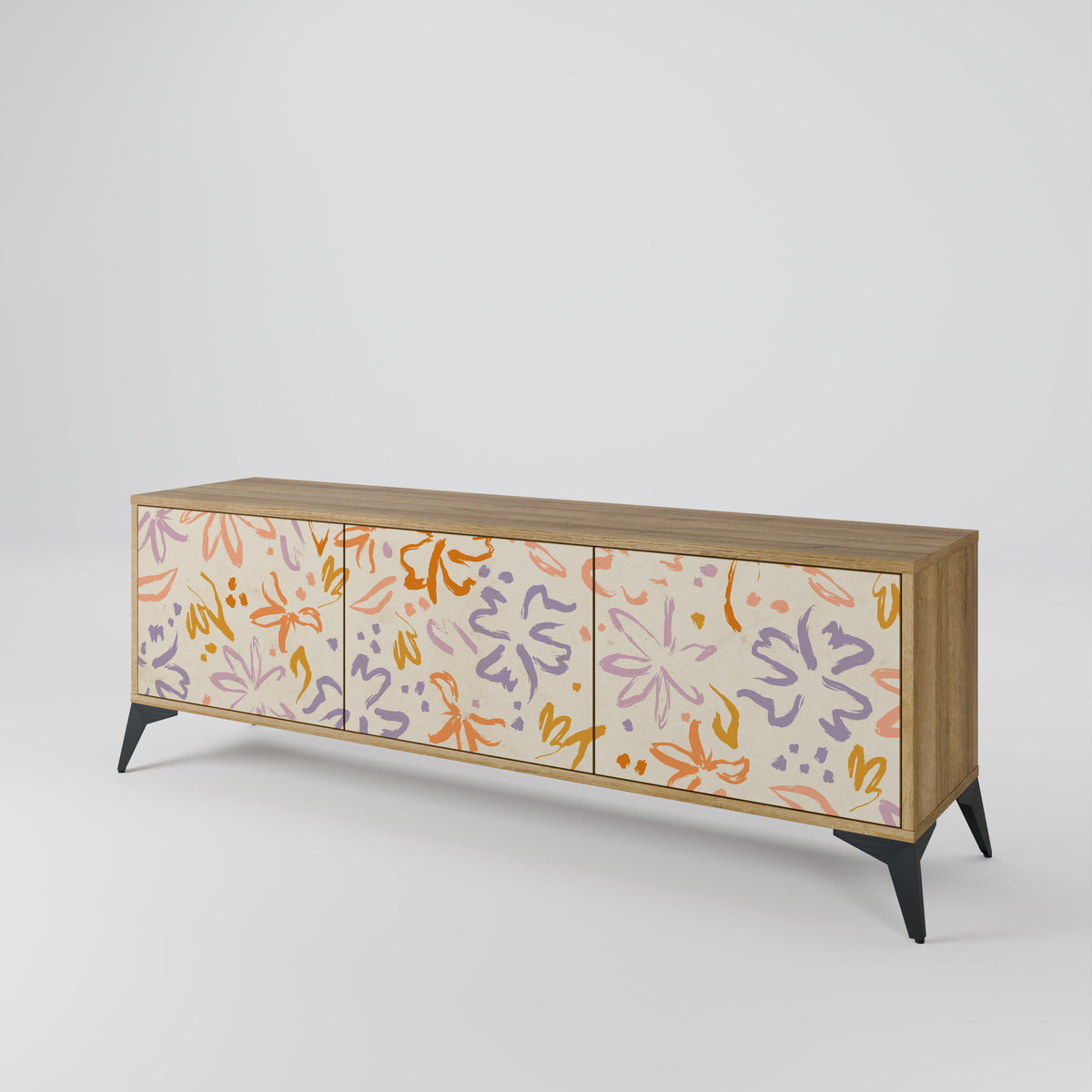 SPRING WHIMSY Έπιπλο τηλεόρασης 3-θυρών