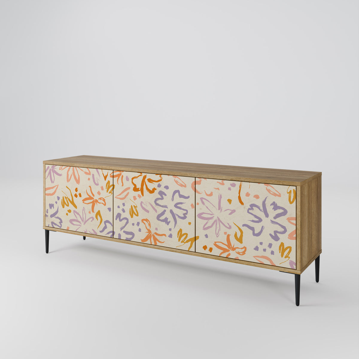 SPRING WHIMSY Έπιπλο τηλεόρασης 3-θυρών