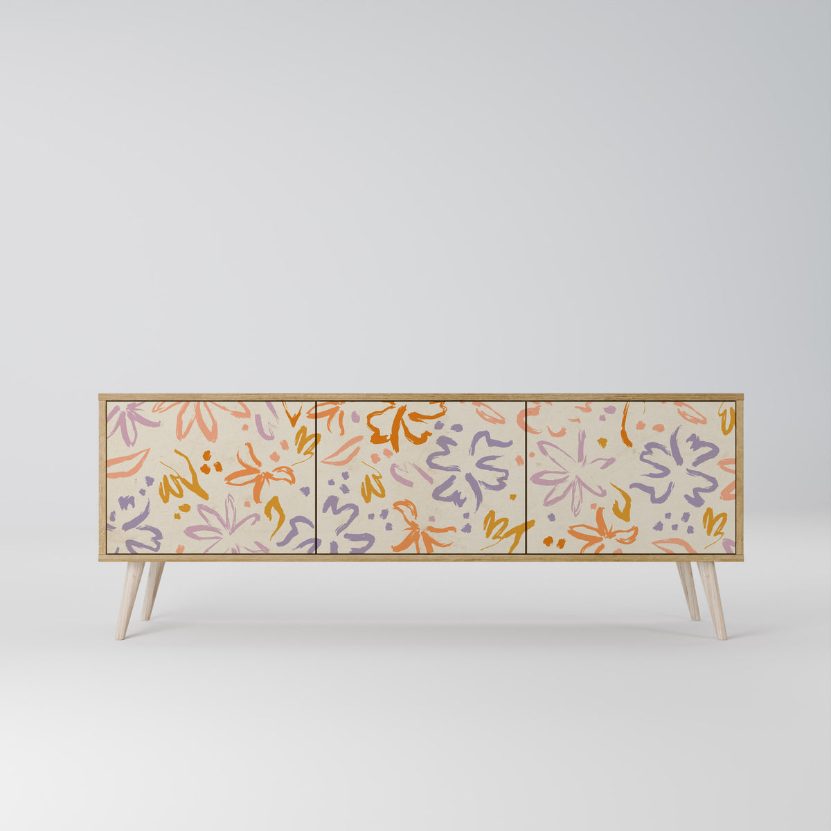 SPRING WHIMSY Έπιπλο τηλεόρασης 3-θυρών